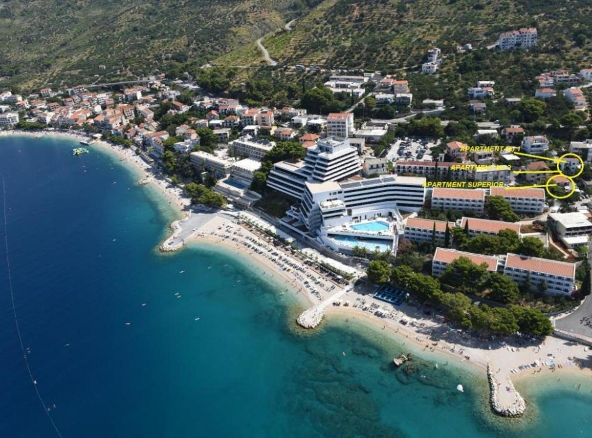 Apartments Roscic Podgora Luaran gambar
